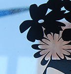 Vinyl Flower Stickers